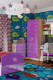 Недорогие Набор детской мебели Юниор-2М с доставкой по Екатеринбургу предлагает интернет-магазин Мебелька! Здесь вы можете выбрать и купить детскую мебель по доступной цене.