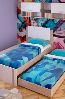 Недорогие Кровать Волкер модуль 14 с доставкой по Екатеринбургу предлагает интернет-магазин Мебелька! Здесь вы можете выбрать и купить детскую мебель по доступной цене.