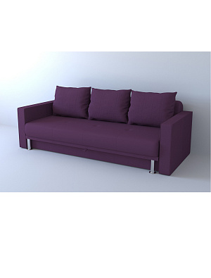 Диван-кровать Некст с подлокотниками Plum