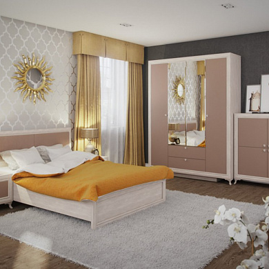 Недорогие Спальня Саванна с доставкой по Екатеринбургу предлагает интернет-магазин Мебелька! Здесь вы можете выбрать и купить спальные гарнитуры по доступной цене.