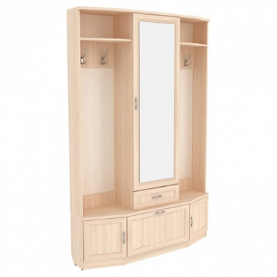 Недорогие Шкаф для прихожей с зеркалом 600 Гарун с доставкой по Екатеринбургу предлагает интернет-магазин Мебелька! Здесь вы можете выбрать и купить мебель для прихожей по доступной цене.