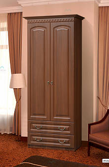 Недорогие Шкаф 2х дверный с ящиками Гармония-4 с доставкой по Екатеринбургу предлагает интернет-магазин Мебелька! Здесь вы можете выбрать и купить спальные гарнитуры по доступной цене.
