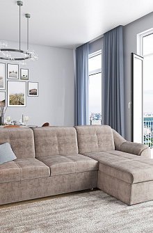 Диван угловой Антарес 1ДУ М