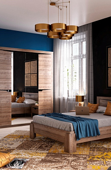 Недорогие Спальня Соренто с доставкой по Екатеринбургу предлагает интернет-магазин Мебелька! Здесь вы можете выбрать и купить спальные гарнитуры по доступной цене.