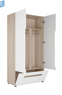 Шкаф 2х створчатый комбинированный Палермо-3