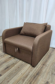 Кресло-кровать Некст с подлокотниками Brown