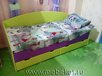 Кровать с ящиками Юниор-2 Кровать с ящиками Юниор-2