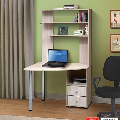 Недорогие Стол компьютерный СК-1 с доставкой по Екатеринбургу предлагает интернет-магазин Мебелька! Здесь вы можете выбрать и купить мебель для кабинета по доступной цене.