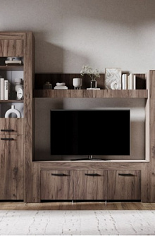 Недорогие Гостиная Бруно с доставкой по Екатеринбургу предлагает интернет-магазин Мебелька! Здесь вы можете выбрать и купить Гостиная Бруно по доступной цене.