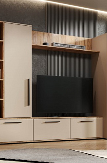 Недорогие Гостиная Леванте дуб вотан/кашемир с доставкой по Екатеринбургу предлагает интернет-магазин Мебелька! Здесь вы можете выбрать и купить Гостиная Леванте дуб вотан/кашемир по доступной цене.