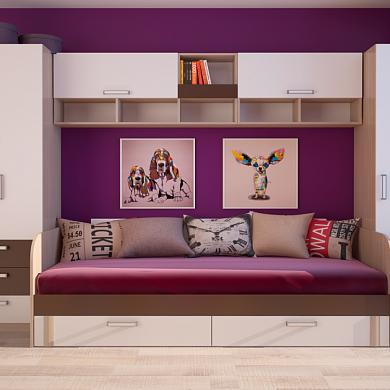 Недорогие Детская комната Волкер с доставкой по Екатеринбургу предлагает интернет-магазин Мебелька! Здесь вы можете выбрать и купить детскую мебель по доступной цене.