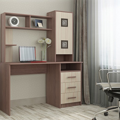 Недорогие Стол компьютерный Фаворит с доставкой по Екатеринбургу предлагает интернет-магазин Мебелька! Здесь вы можете выбрать и купить мебель для кабинета по доступной цене.