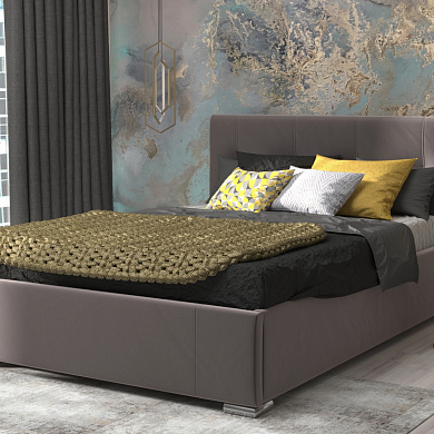 Недорогие Кровать 1800 мм Мали с доставкой по Екатеринбургу предлагает интернет-магазин Мебелька! Здесь вы можете выбрать и купить спальные гарнитуры по доступной цене.