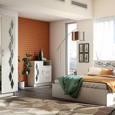 Недорогие Спальня Диана с доставкой по Екатеринбургу предлагает интернет-магазин Мебелька! Здесь вы можете выбрать и купить спальные гарнитуры по доступной цене.