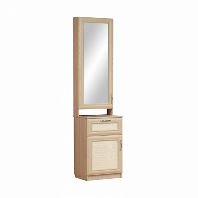 Недорогие Шкаф комбинированный с зеркалом Визит-16 с доставкой по Екатеринбургу предлагает интернет-магазин Мебелька! Здесь вы можете выбрать и купить мебель для прихожей по доступной цене.