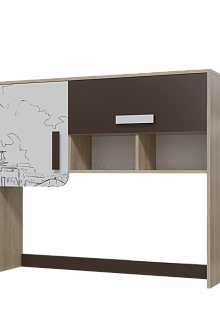 Недорогие Шкаф настольный "Арабика" с доставкой по Екатеринбургу предлагает интернет-магазин Мебелька! Здесь вы можете выбрать и купить детскую мебель по доступной цене.