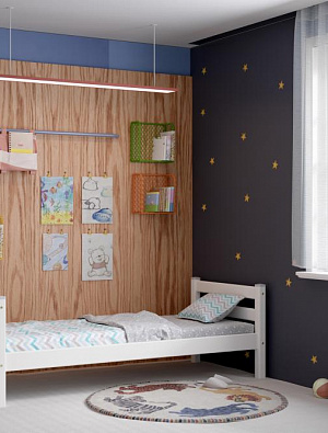 Недорогие Кровать Соня вариант 1 с доставкой по Екатеринбургу предлагает интернет-магазин Мебелька! Здесь вы можете выбрать и купить детскую мебель по доступной цене.