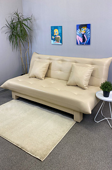 Диван-кровать Поло Стайл экокожа Beige