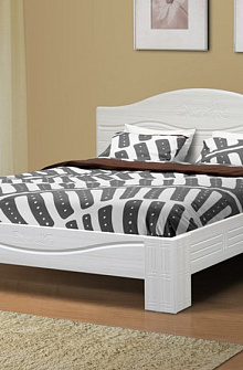 Недорогие Кровать 1400 мм Ева-10 с доставкой по Екатеринбургу предлагает интернет-магазин Мебелька! Здесь вы можете выбрать и купить спальные гарнитуры по доступной цене.
