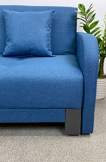 Диван-кровать Поло с подлокотниками Denim