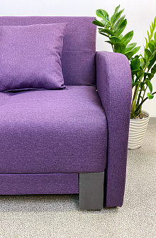 Диван-кровать Поло с подлокотниками Plum