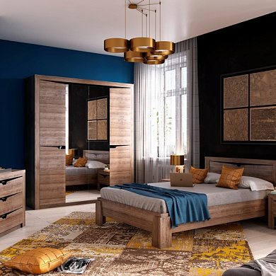 Недорогие Спальня Соренто с доставкой по Екатеринбургу предлагает интернет-магазин Мебелька! Здесь вы можете выбрать и купить спальные гарнитуры по доступной цене.