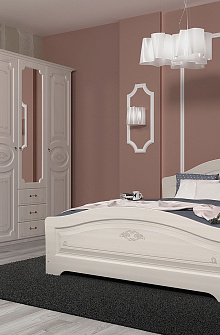 Недорогие Спальня Ивушка-5 с доставкой по Екатеринбургу предлагает интернет-магазин Мебелька! Здесь вы можете выбрать и купить спальные гарнитуры по доступной цене.